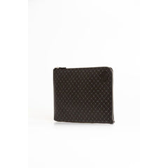 Trussardi Herren-Clutch aus schwarzem Leder