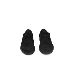 Cerruti 1881 Black Cowhide Men Derby Shoe