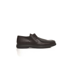 Cerruti 1881 Brown Cowhide Men Derby Shoe