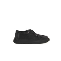Cerruti 1881 Black Cowhide Men Derby Shoe