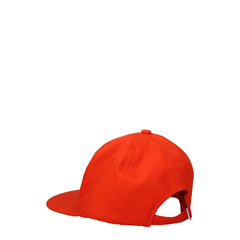 Kenzo Orange Cotton Caps (Baseball Hat)