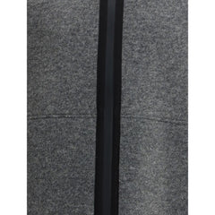 LAMINAR Grey Jacket with High Collar
