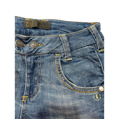 Object Blue Cotton Women's Jeans