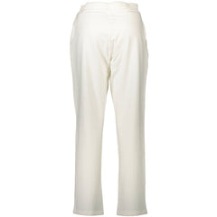 U.S. POLO ASSN. White Cotton Pant