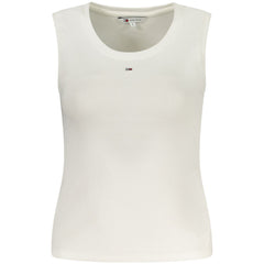 Tommy Hilfiger White Cotton Tank Top