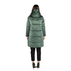 Cleré Green Polyester Jackets & Coat