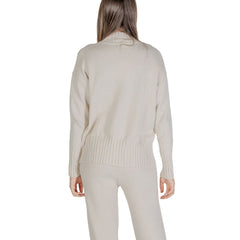 Cleré Beige Viscose Cardigan