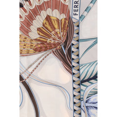 Ferragamo Giada print silk Scarf