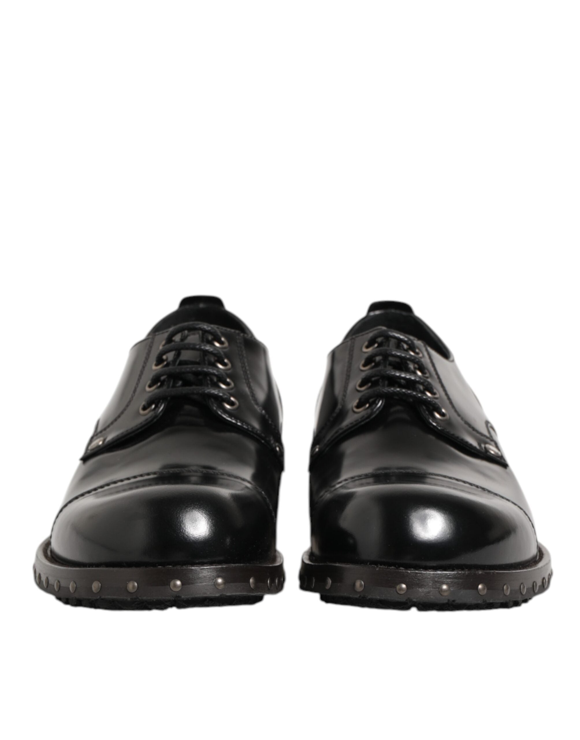 Chaussures Derby habillées pour homme Dolce &amp; Gabbana en cuir noir clouté