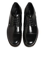 Chaussures Derby habillées pour homme Dolce &amp; Gabbana en cuir noir clouté