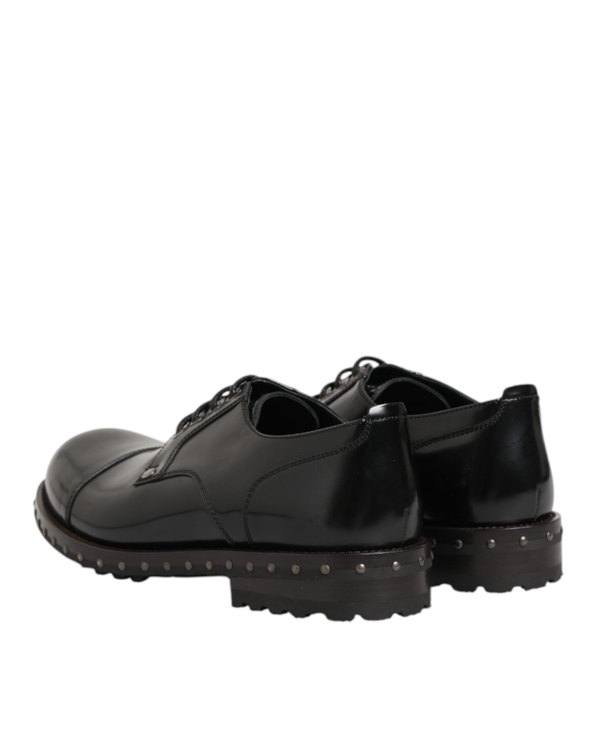 Chaussures Derby habillées pour homme Dolce &amp; Gabbana en cuir noir clouté