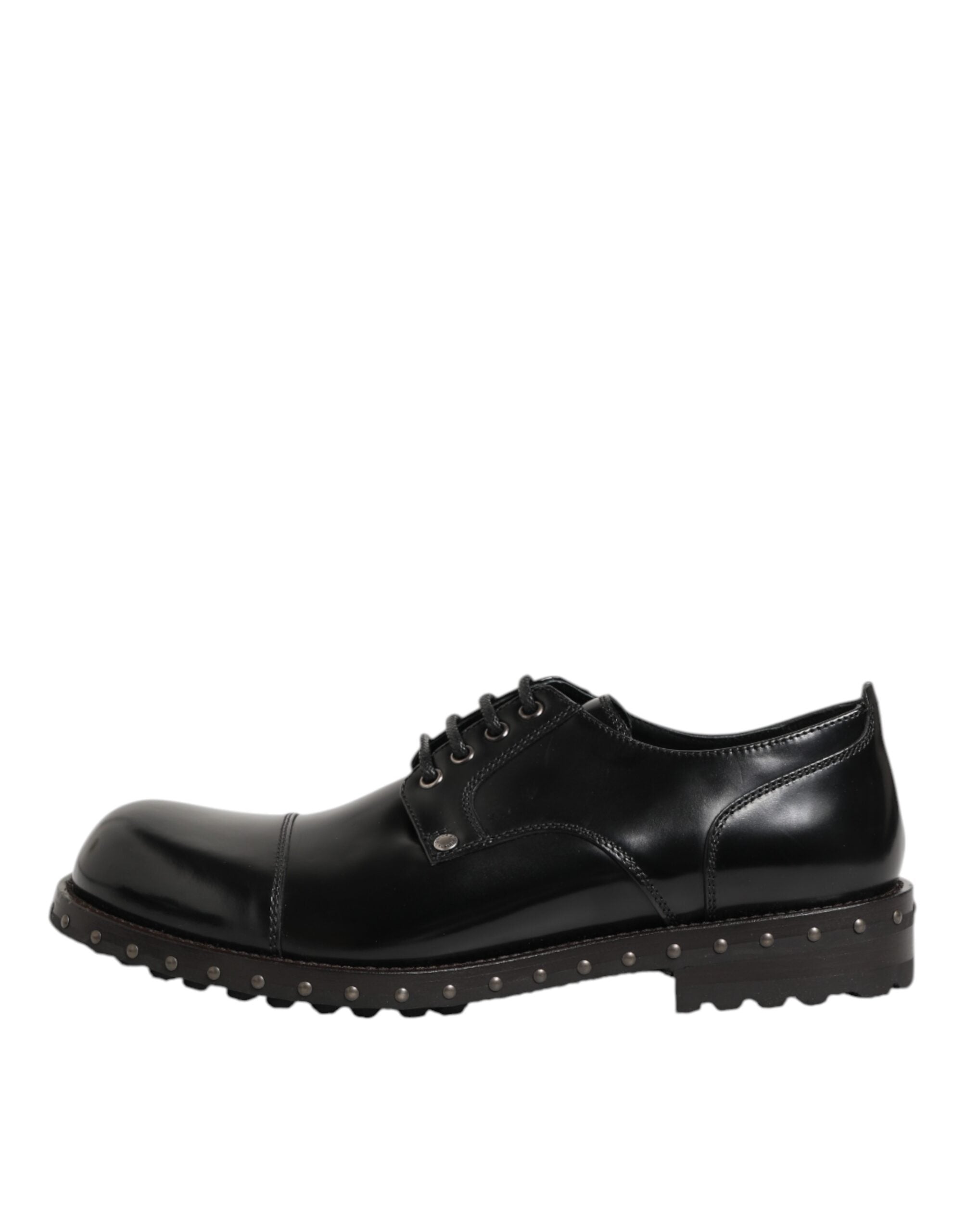 Chaussures Derby habillées pour homme Dolce &amp; Gabbana en cuir noir clouté