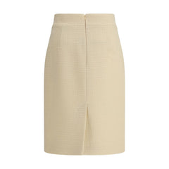 Valentino Wool Tweed Skirt