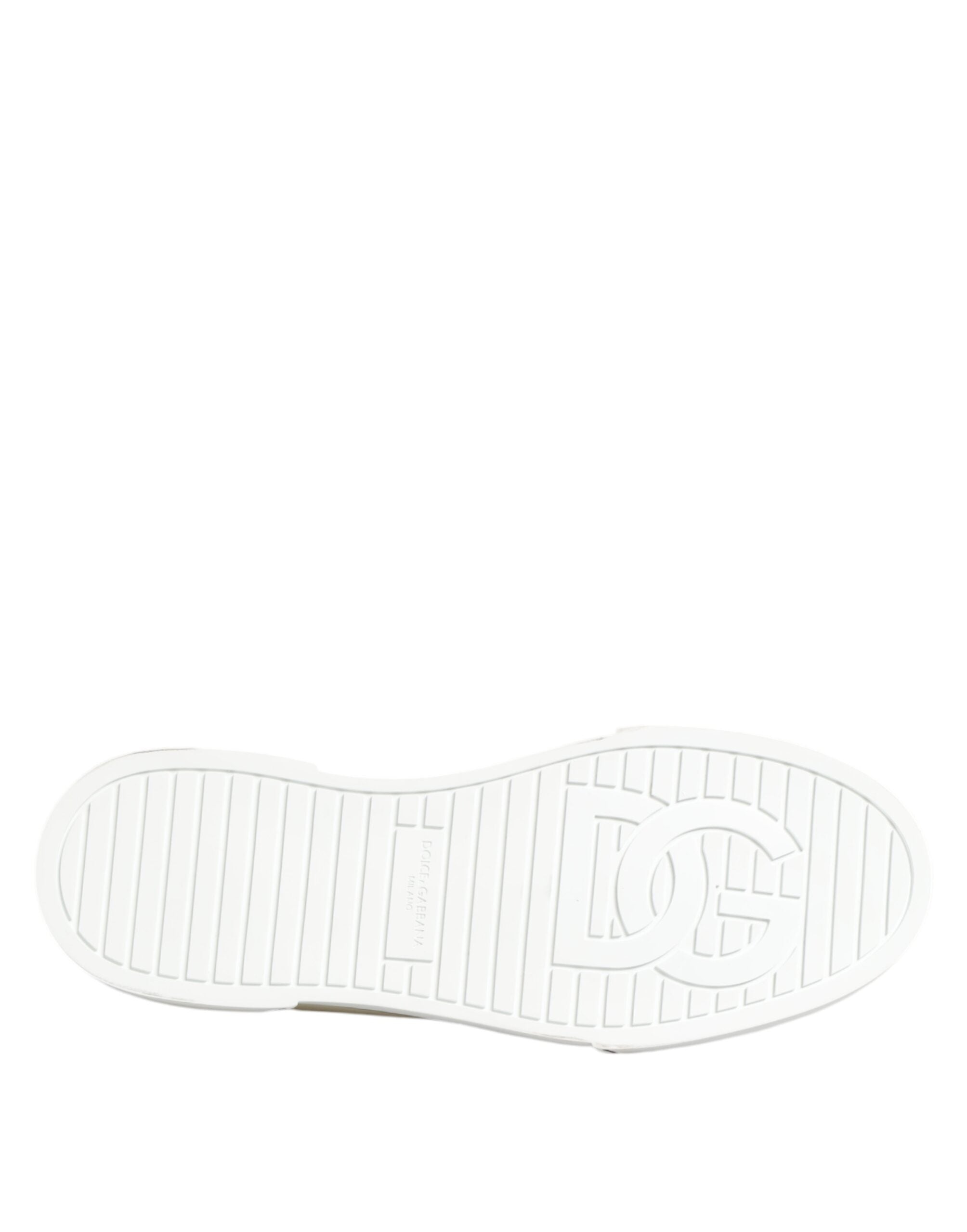 Dolce & Gabbana Večbarvne Nizeke Tenisice z Logotipom iz Bombaža