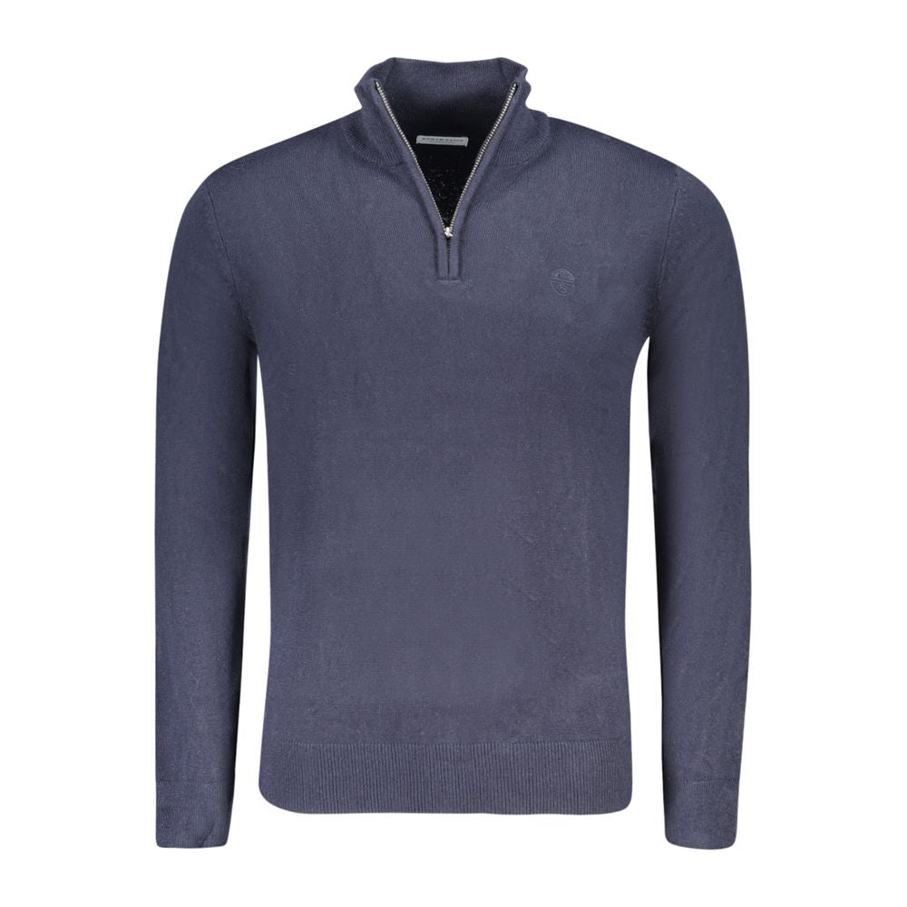Pull en nylon bleu North Sails