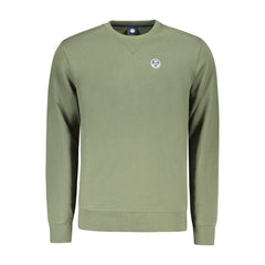 Sweat-shirt en coton vert North Sails