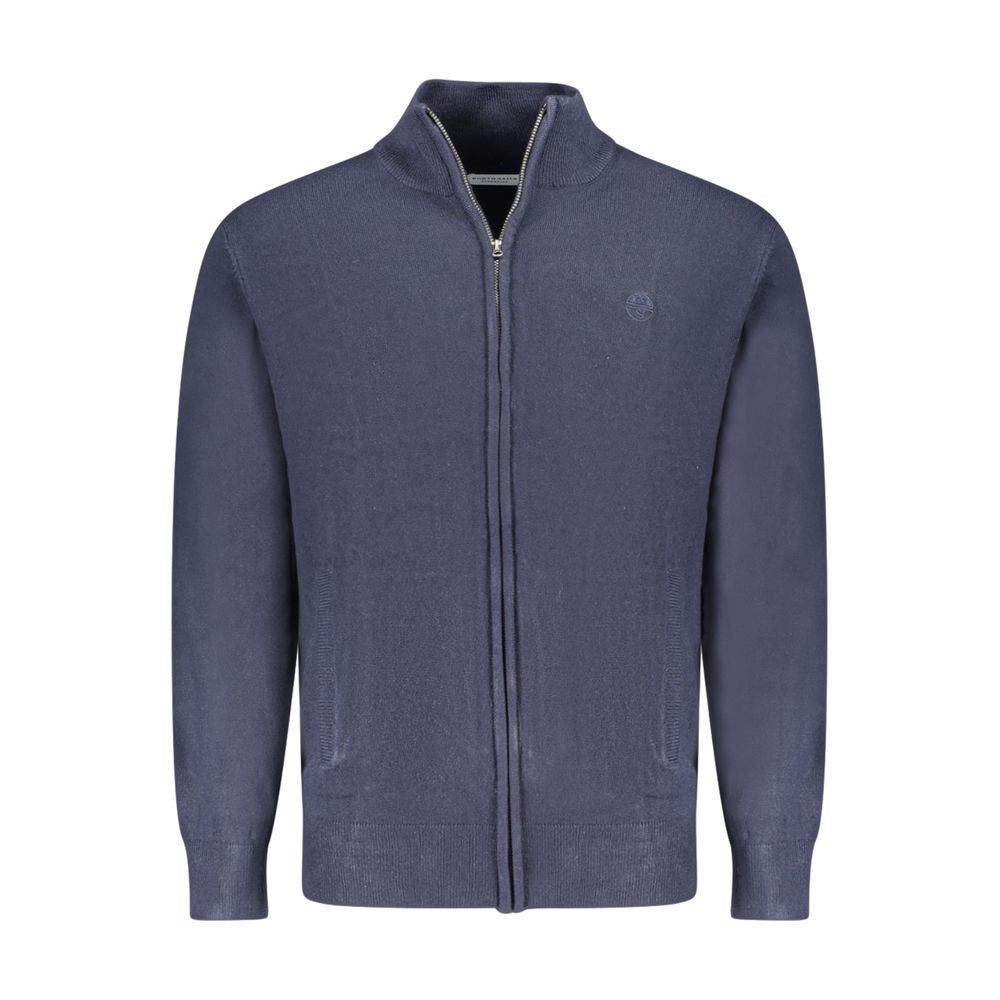 Pull en nylon bleu North Sails