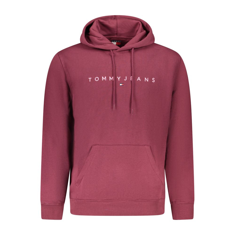 Pull Tommy Hilfiger rouge en coton pour homme