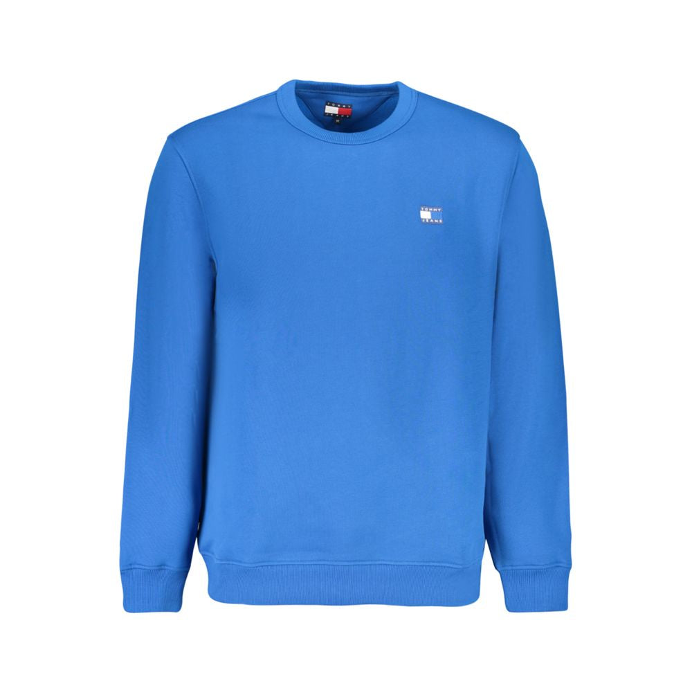 Tommy Hilfiger Herrenpullover aus blauer Baumwolle