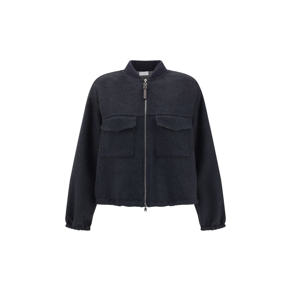 Brunello Cucinelli Jacke aus Schurwolle