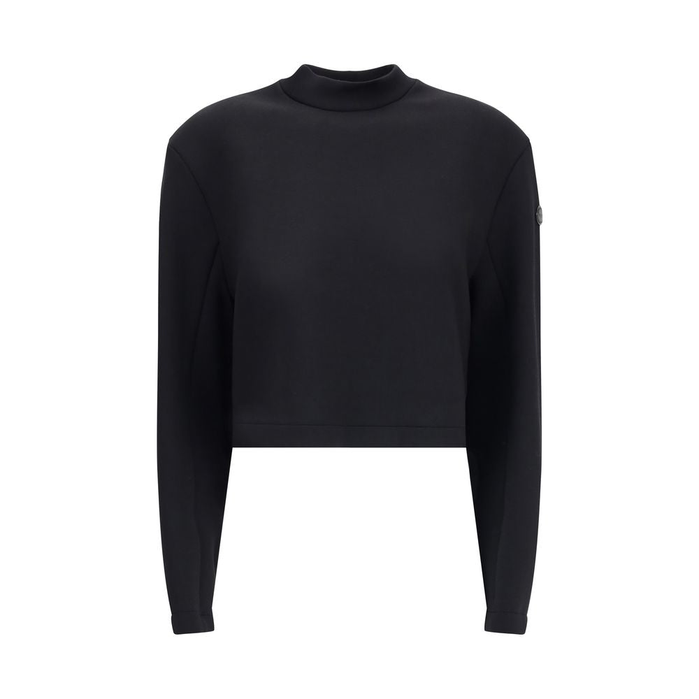 Sweat-shirt MONCLER x EDWARD ENNINFUL par Moncler x EE72 par Edward Enninful en viscose et néoprène