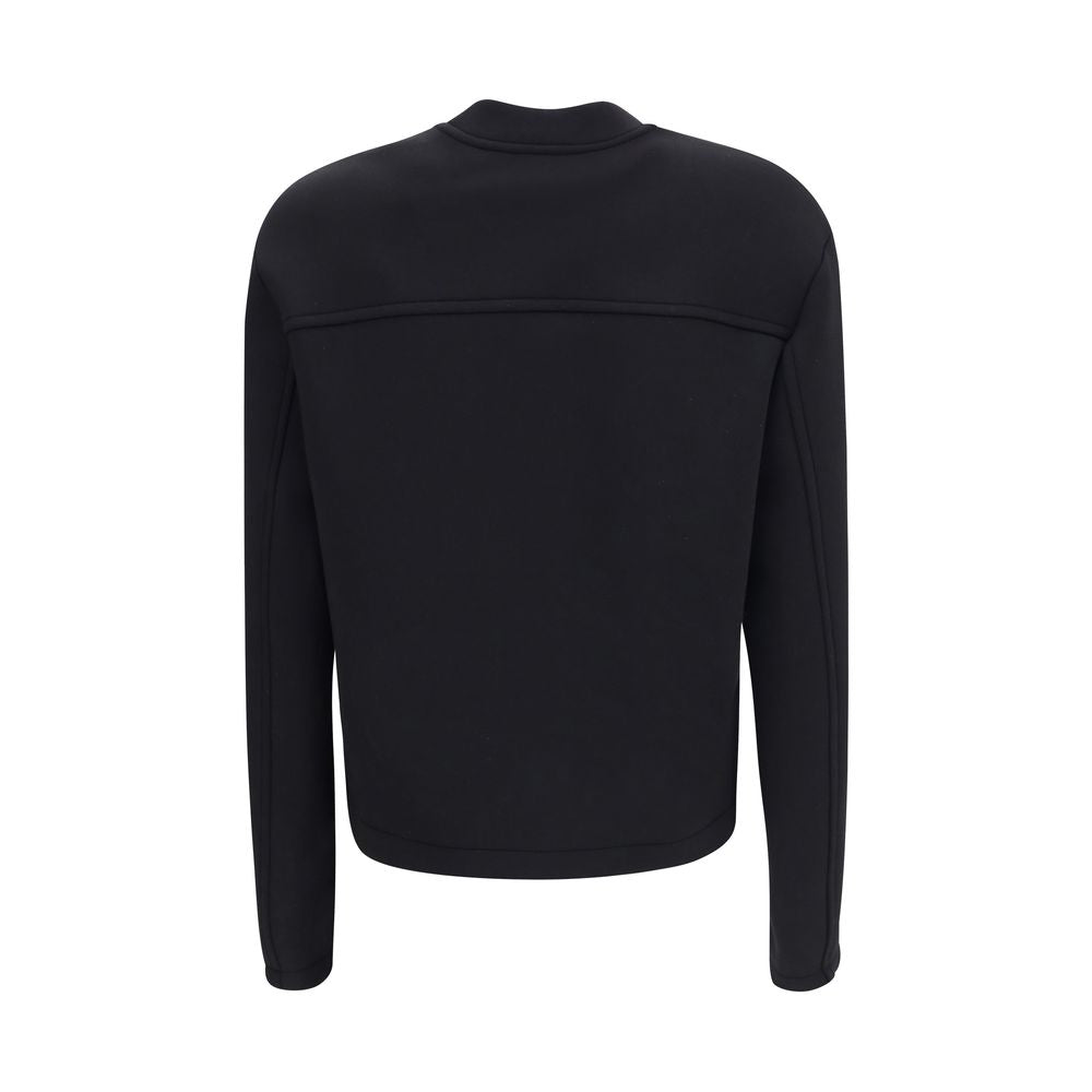 Sweat-shirt MONCLER x EDWARD ENNINFUL par Moncler x EE72 par Edward Enninful en viscose et néoprène