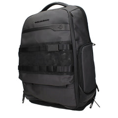 Piquadro Gray Fabric Backpacks