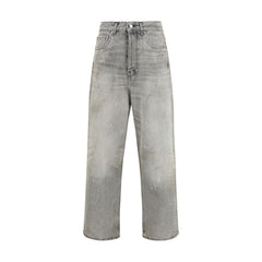 Haikure Grey Straight-Leg Jeans