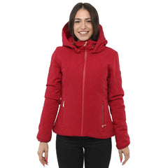 Yes Zee Red Nylon Jackets & Coat