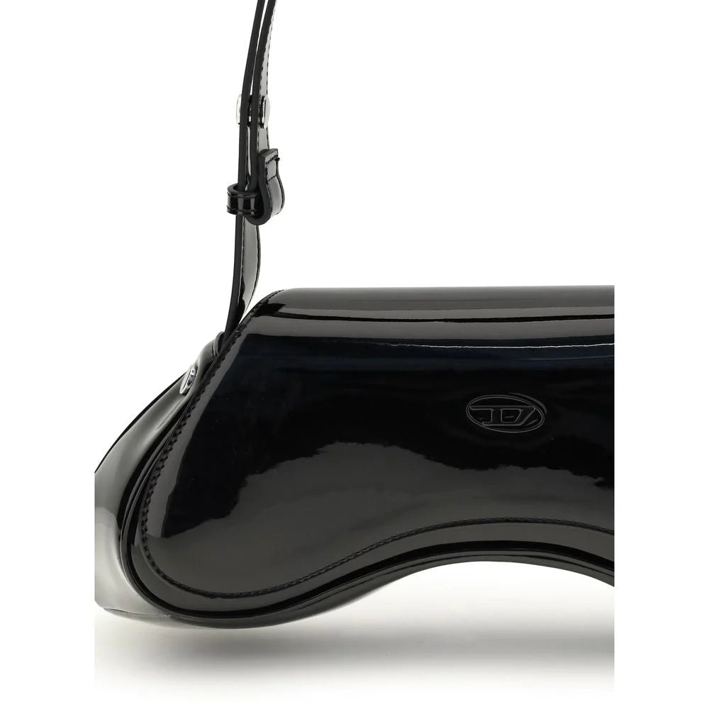 Diesel Black Polyethylene Shoulder Bag
