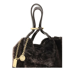 Chloé Shearling small Spin Tote Bag