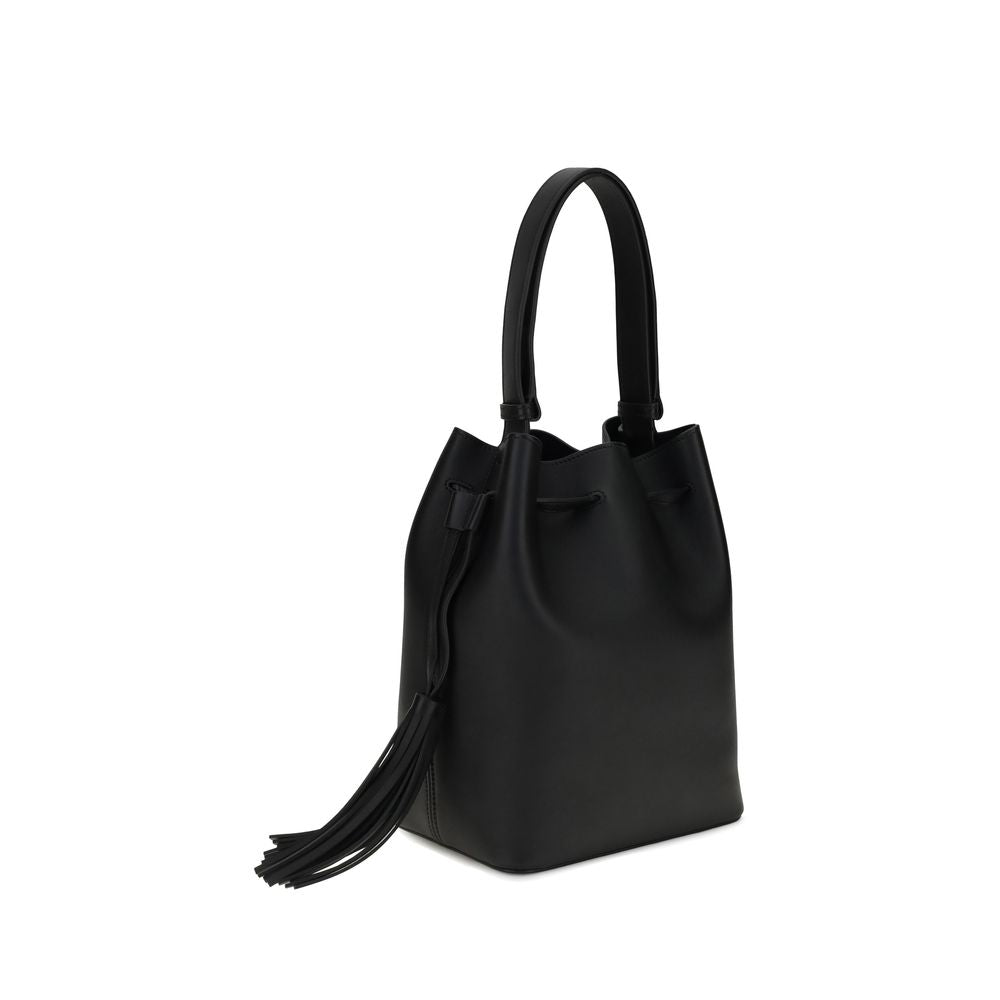 Sac bandoulière en cuir noir Valentino Garavani