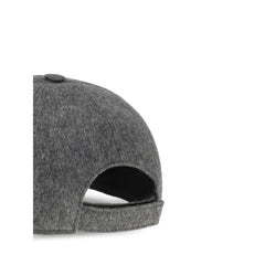 Casquette de baseball en laine Fendi