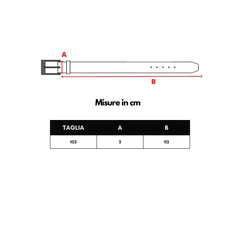 Ceinture en cuir vert Bottega Veneta