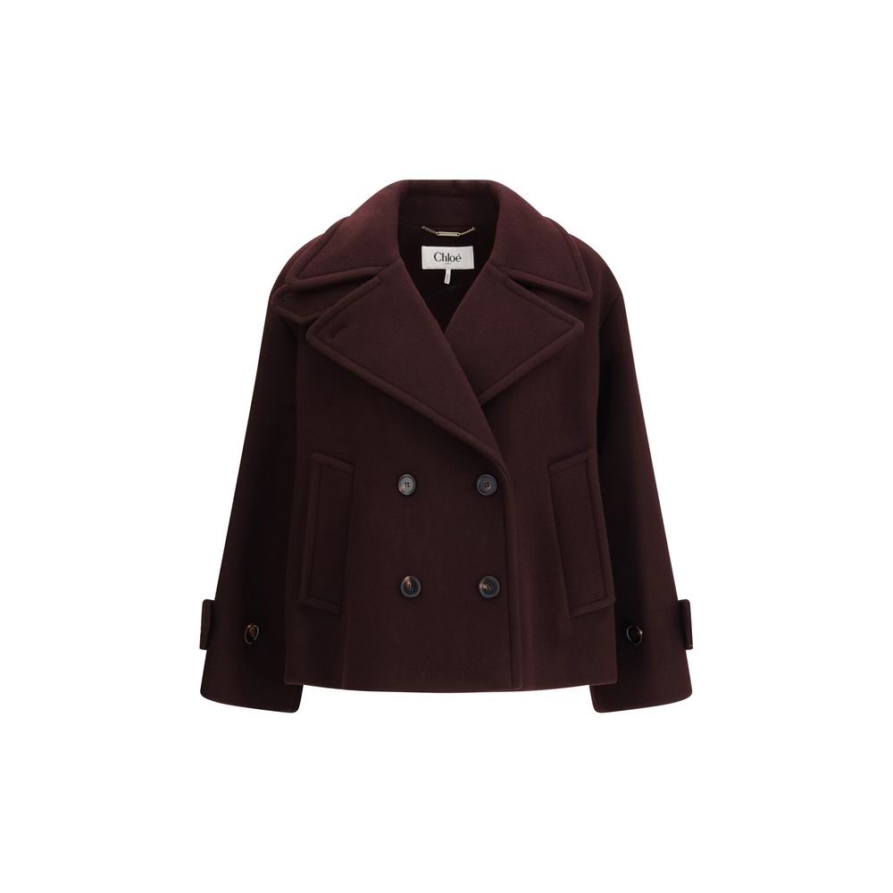 Chloé Oversized Double-Breasted Coat
