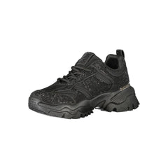 Laura Biagiotti Black Polyester Women Sneaker