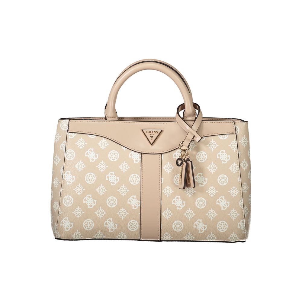 Guess Jeans Pink Polyethylene Handbag