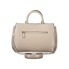Guess Jeans Brown Polyethylene Handbag