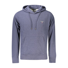 Pull à capuche homme en coton bleu Accademia Militare
