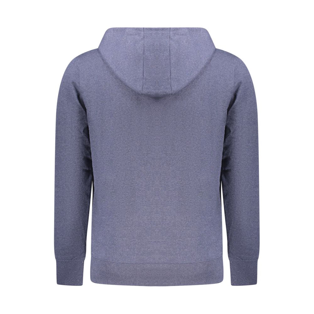 Pull à capuche homme en coton bleu Accademia Militare