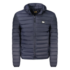 Cavalli Class Herrenjacke aus blauem Polyester