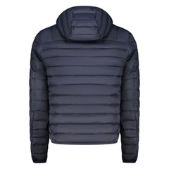Cavalli Class Herrenjacke aus blauem Polyester