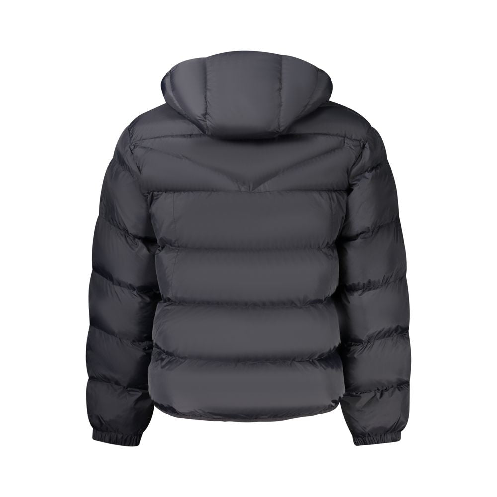 Napapijri Schwarze Polyamid-Herrenjacke