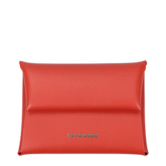 Jil Sander Orange Leather Wallets