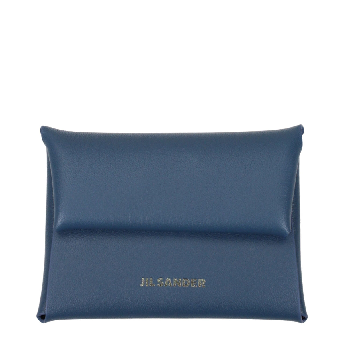 Jil Sander Blue Leather Wallets