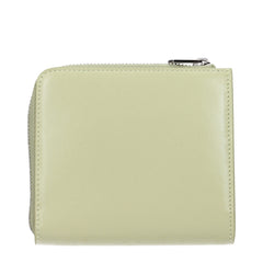 Jil Sander Green Leather Wallets