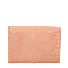Jil Sander Pink Leather Wallets