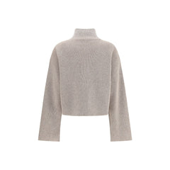Fabiana Filippi Reversible Platinum Mohair Jacket