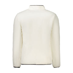 Pull homme en polyester blanc Norvège 1963