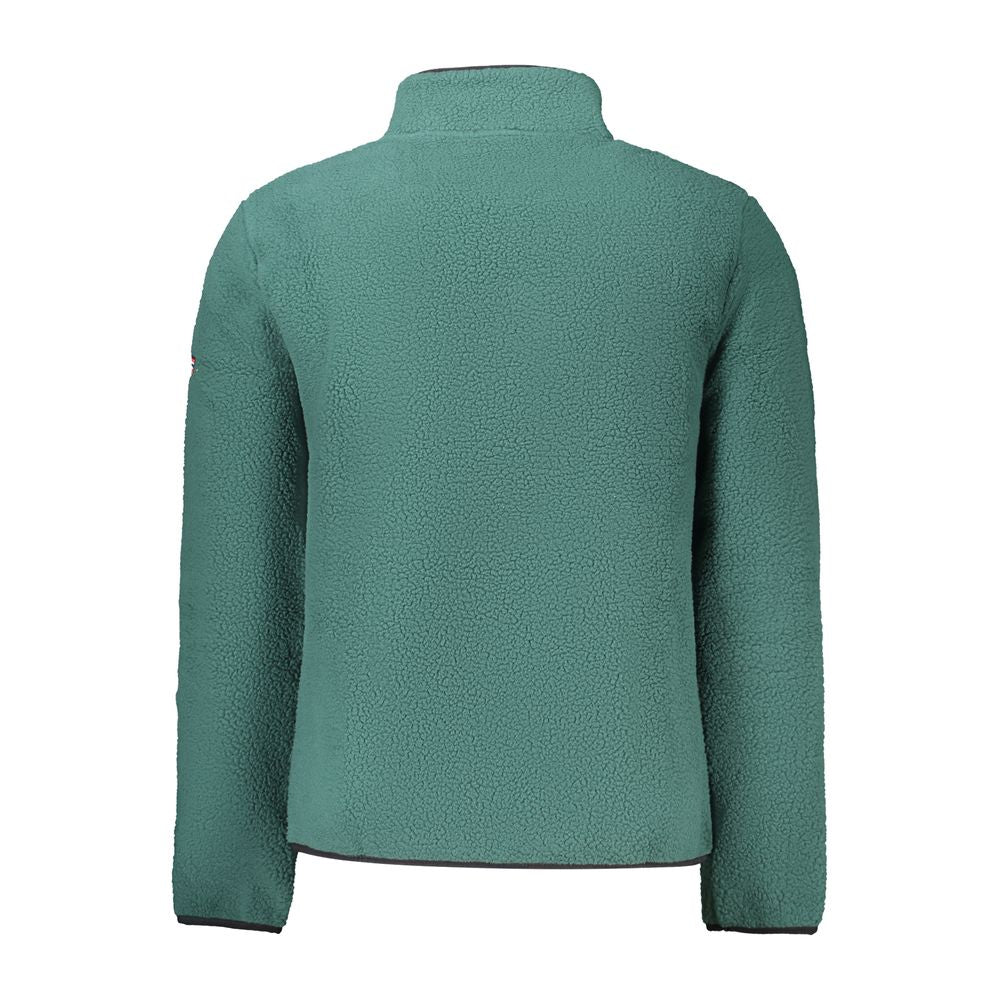 Pull homme vert en polyester Norvège 1963